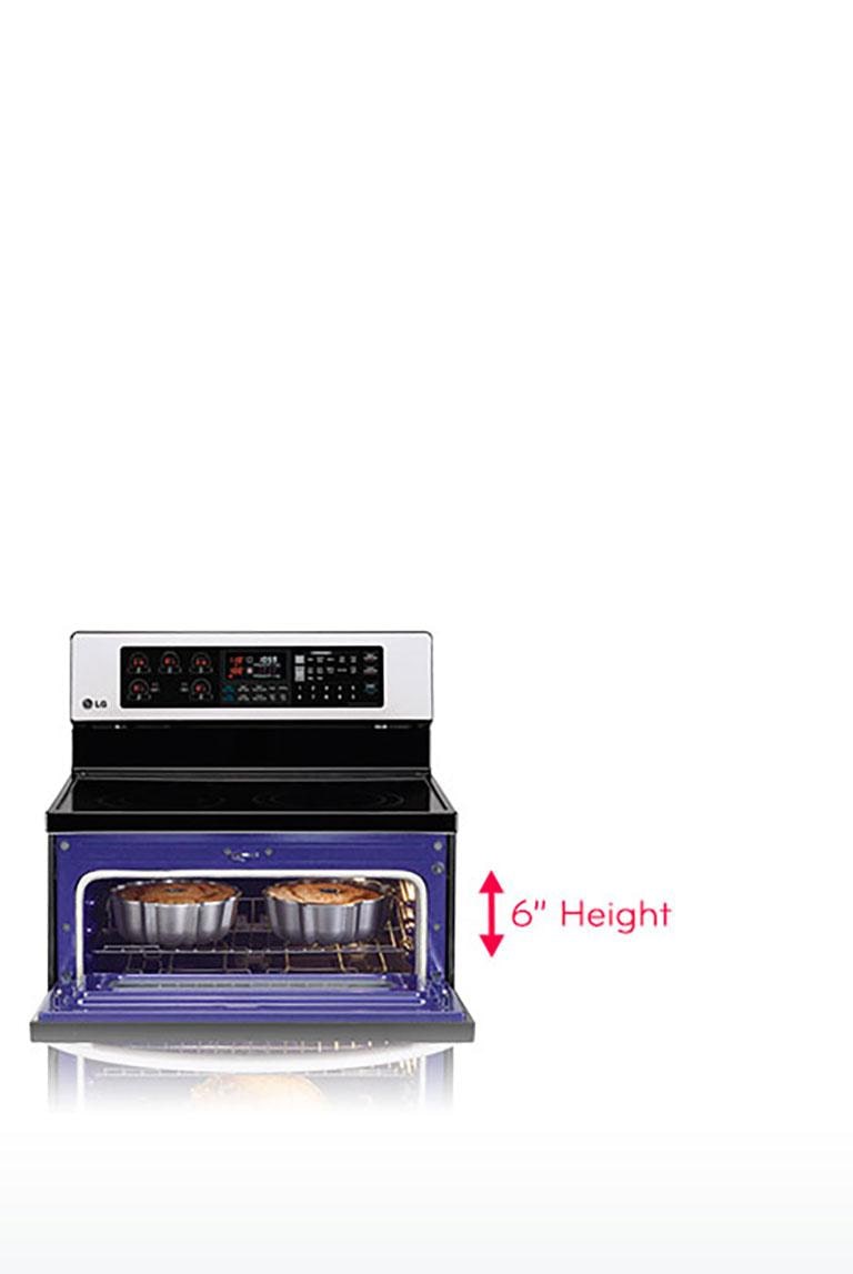 LG LDE3037ST Electric Double Oven Range with Infrared Heating LG USA