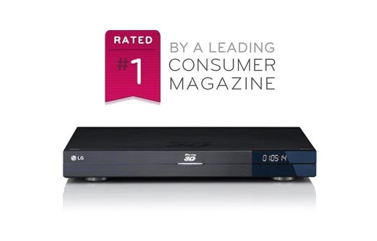 3D-Capable Blu-ray Disc™ Player with Smart TV and 250GB storage