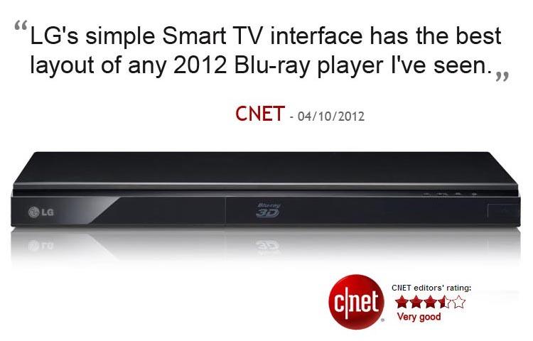 LG BP620: Blu-ray Disc™ Player with SmartTV and Wireless Connectivity | LG USA