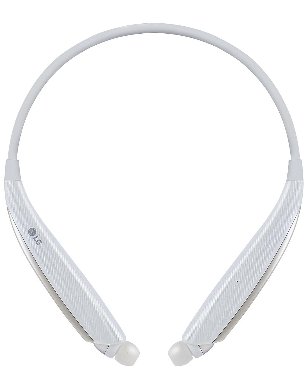 LG TONE Ultra α Bluetooth Wireless Headset in White LG USA