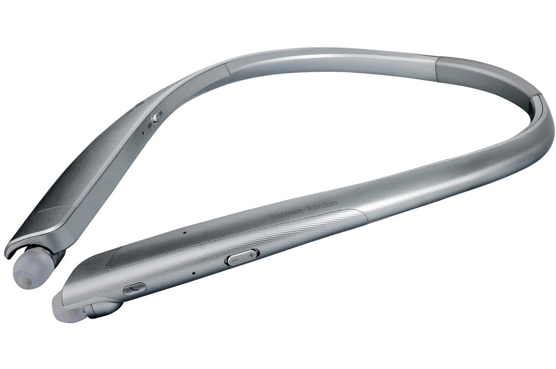 LG TONE Platinum α™ Bluetooth Wireless Headset in Silver LG