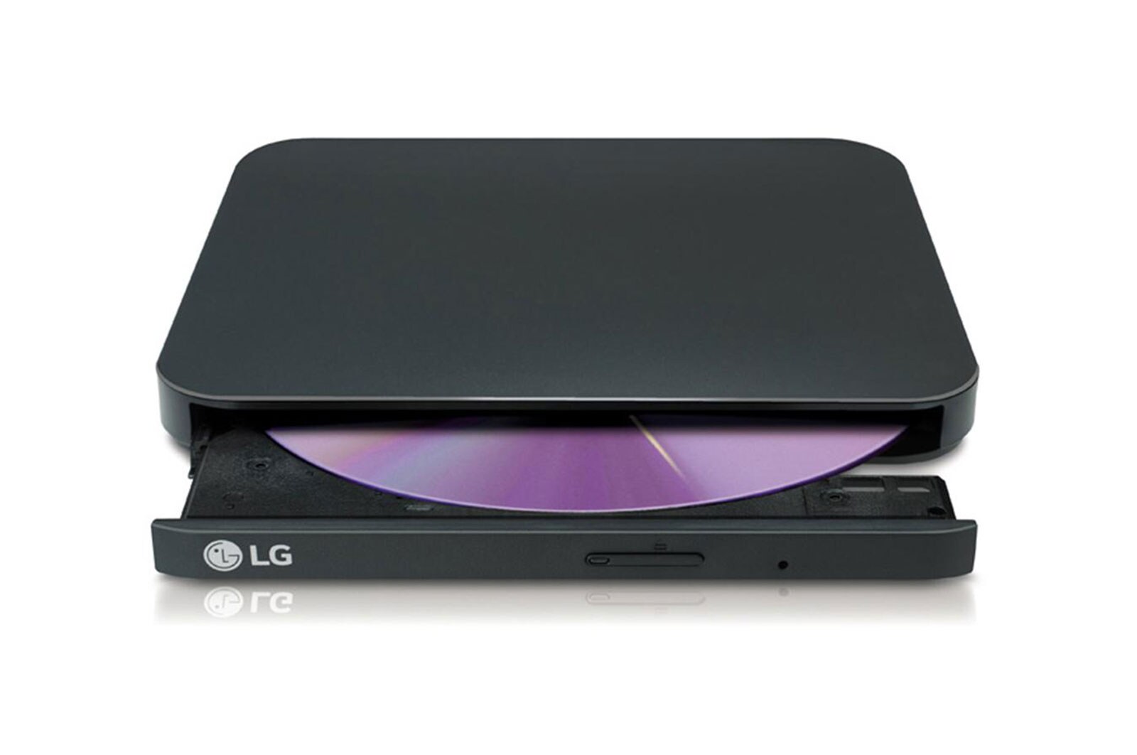 LG Slim Portable DVD Writer DVD Disc Playback & DVD MDISC™ Support