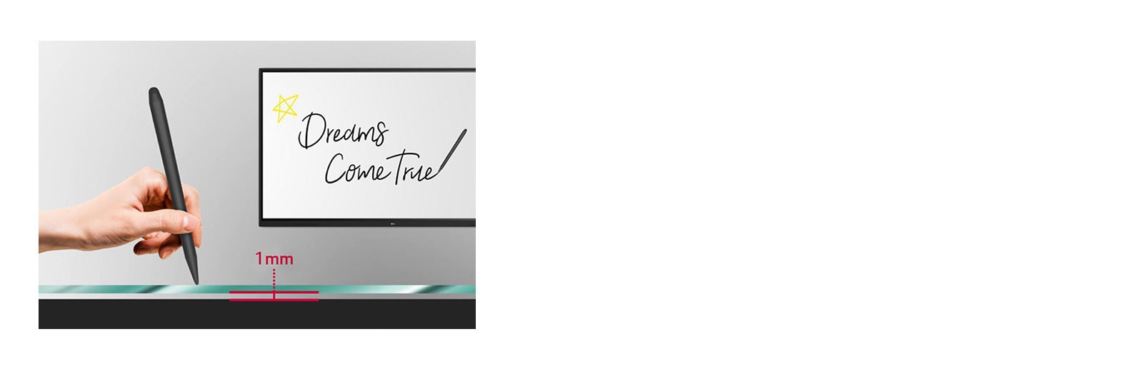 86” IPS UHD IR Multi Touch Interactive Whiteboard tempered glass that supports low parallax