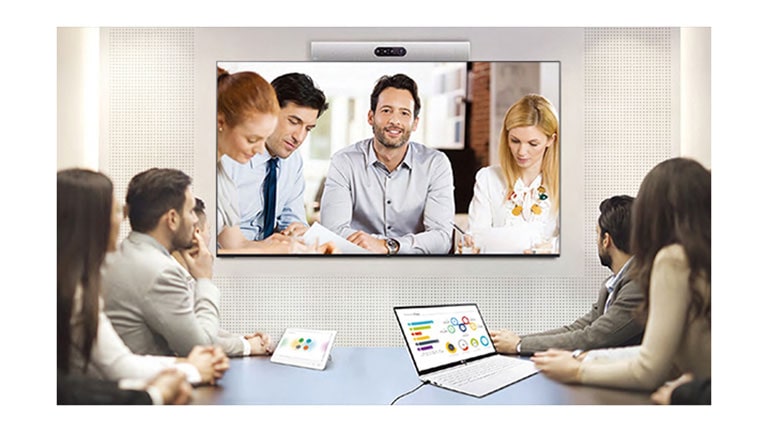 86” UR640S Series UHD Signage TV Video Conference System