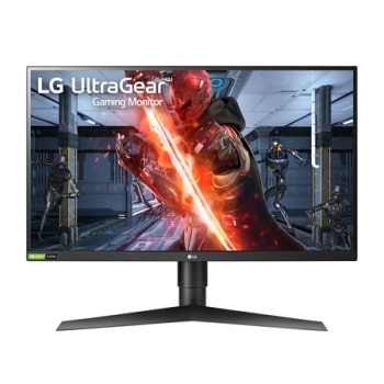 27” HDR10 IPS FHD 1ms UltraGear™ Gaming Monitor with 240Hz refresh rate, Adaptive-Sync (FreeSync™) technology & is compatible with NVIDIA G-Sync®1