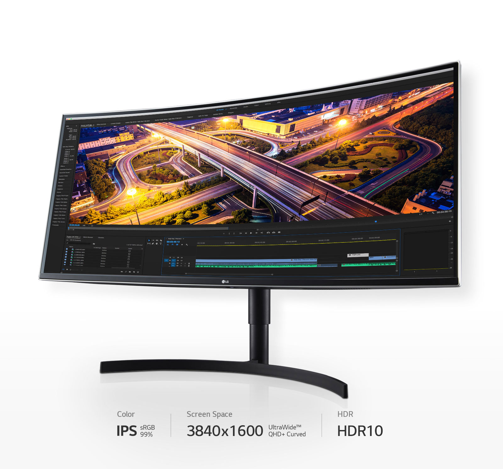 38” QHD+ IPS Curved UltraWide™ Monitor 38BN75CB LG US Business