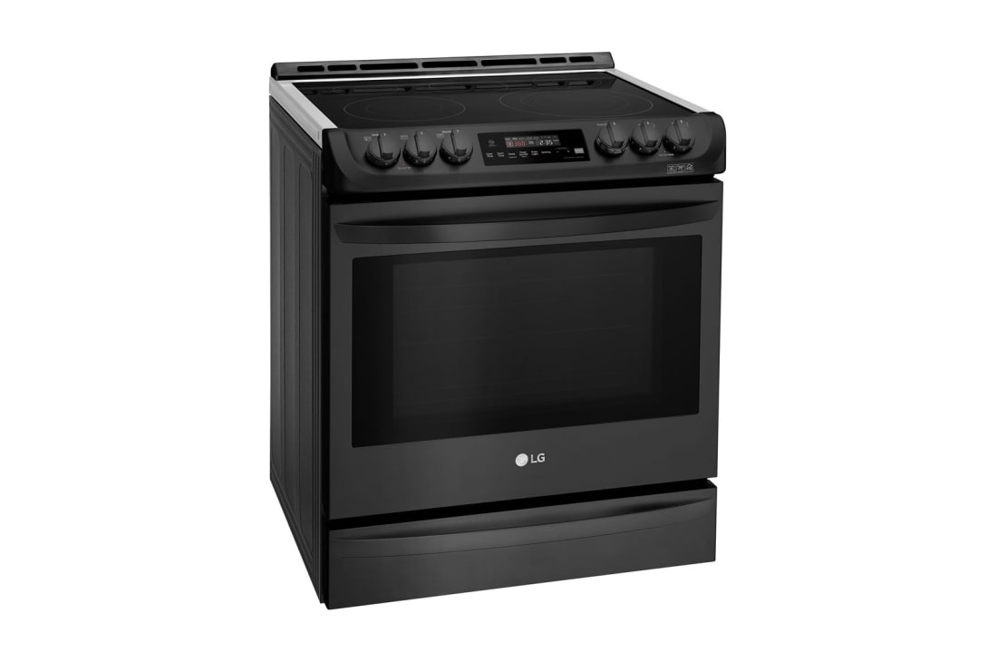LG 6.3 cu. ft. Smart wi-fi Enabled Electric Slide-in Range with ProBake Convection® , LSE4615BM, thumbnail 2