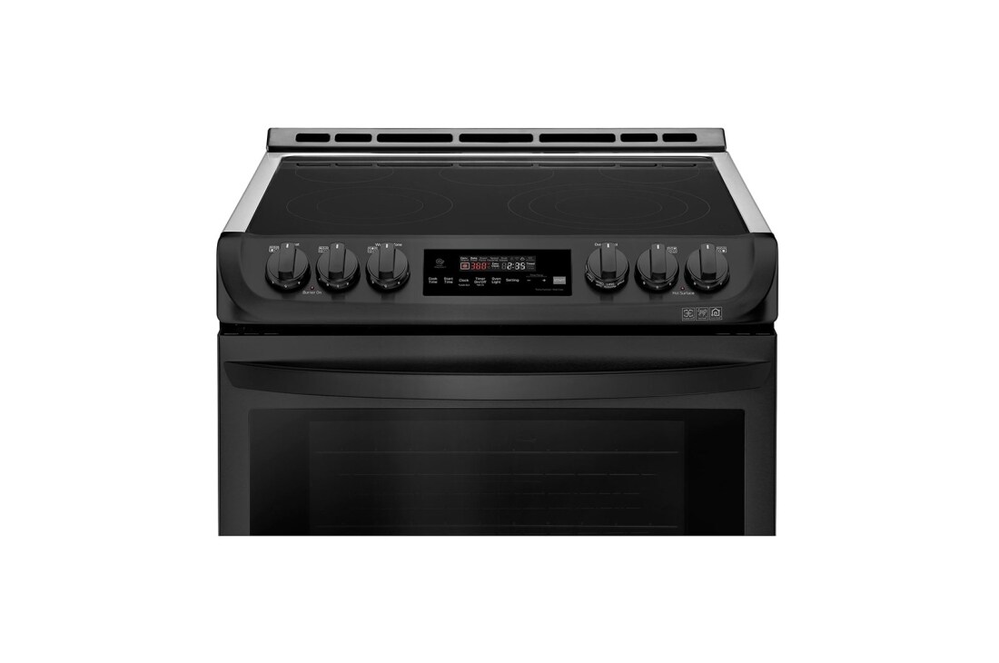 LG 6.3 cu. ft. Smart wi-fi Enabled Electric Slide-in Range with ProBake Convection® , LSE4615BM, thumbnail 4