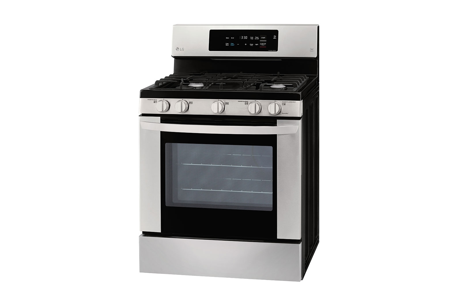 LG LRG3060ST 5.4 cu. ft. Capacity Gas Single Oven Range LG USA