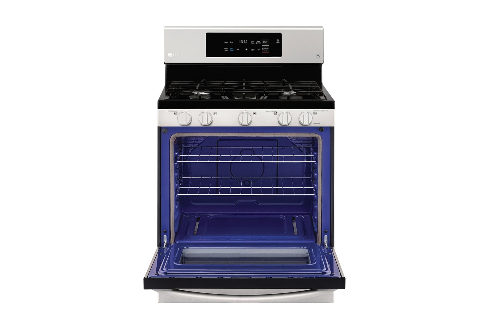 LG LRG3060ST 5.4 cu. ft. Capacity Gas Single Oven Range LG USA