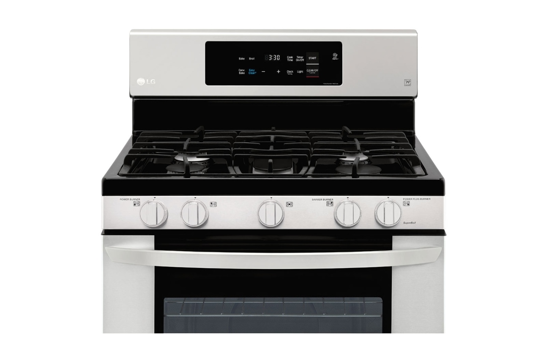 LG 5.4 cu. ft. Gas Single Oven Range with EasyClean®, LRG3060ST, thumbnail 4