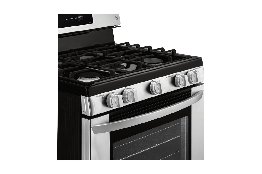 LG 5.4 cu. ft. Gas Single Oven Range with EasyClean®, LRG3060ST, thumbnail 5