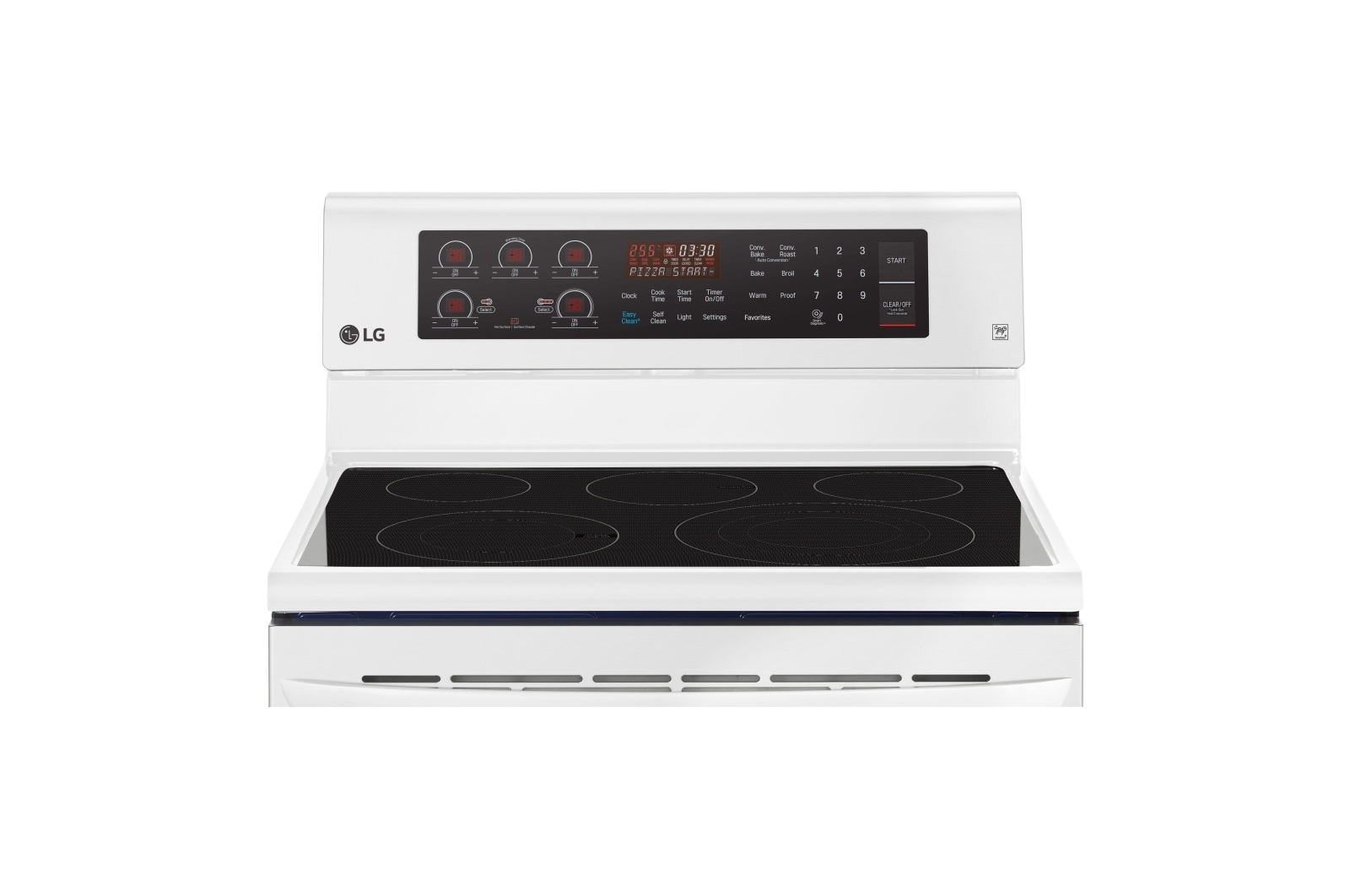 LG LRE3194SW 6.3 cu. ft. Capacity Electric Single Oven Range LG USA