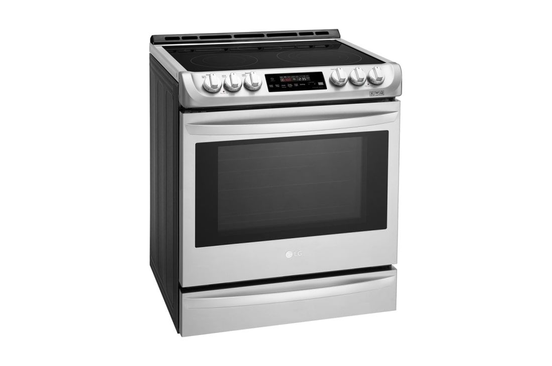 LG 6.3 cu. ft. Smart wi-fi Enabled Electric Slide-in Range with ProBake Convection®, LSE4615ST, thumbnail 2