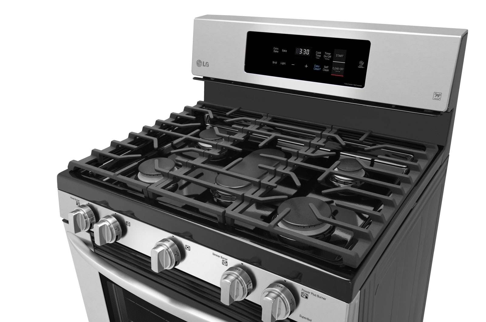 LG LRG3194ST 5.4 cu. ft. Capacity Gas Single Oven Range LG USA