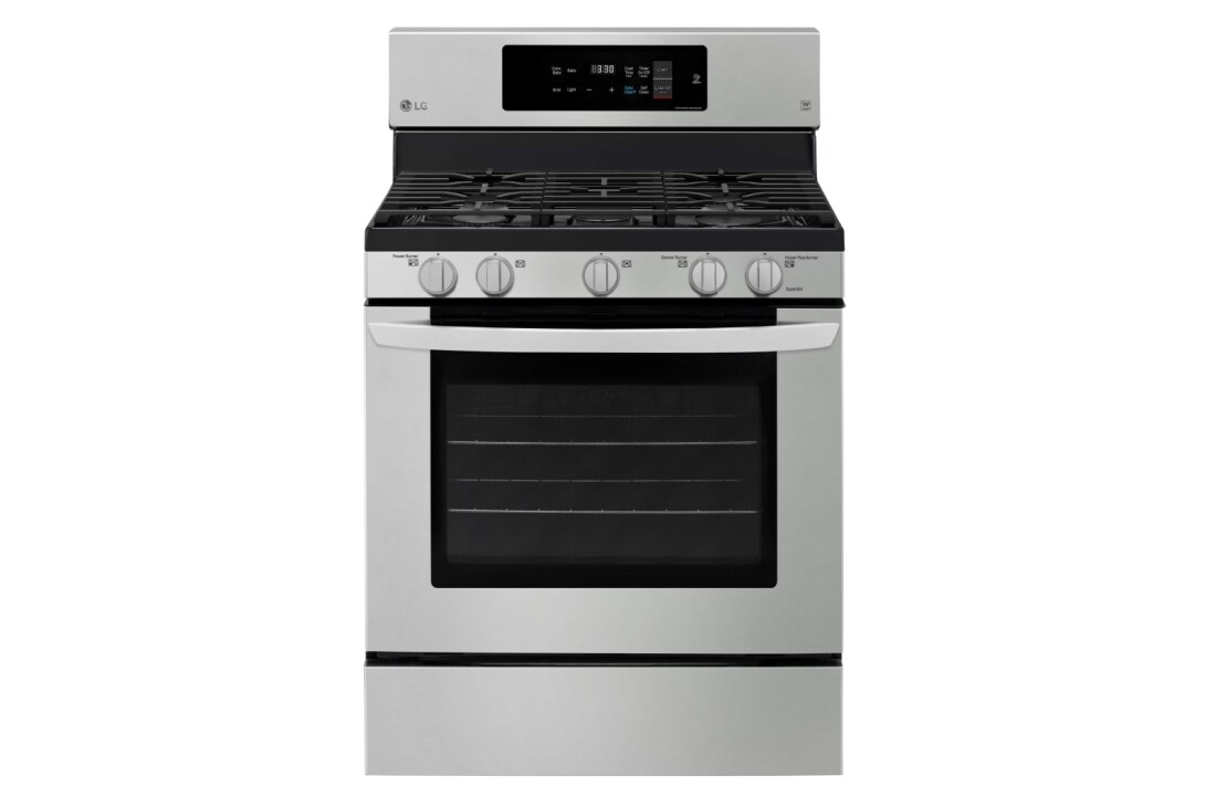 Buy LG 5.4 cu. ft. Capacity Gas Single Oven Range with Oval Burner and  Griddle