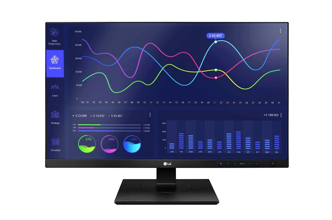 MONITOR LED DE 24 PULGADAS FULL HD 1080P 4K