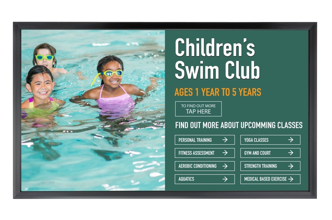 LG 43TA3E: 43” Class TA3E Series - Effective Customer Engagement