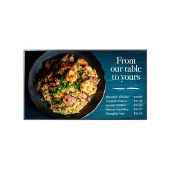 75” UT640S Series UHD Commercial Signage TV1