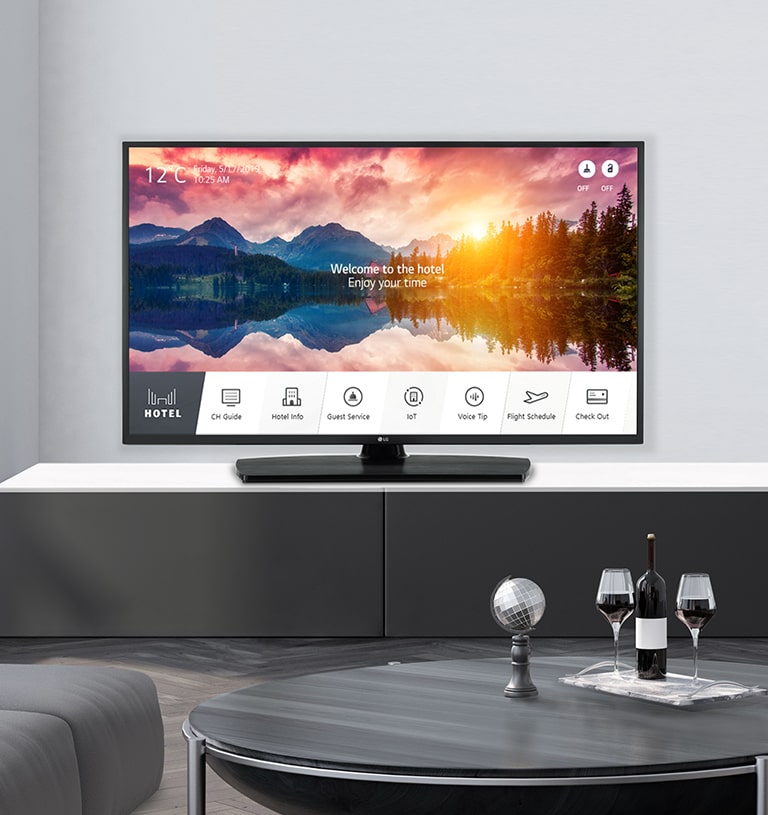 55” US670H Series UHD 4K Pro:Centric Smart Hospitality TV 