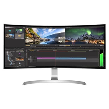 34" IPS WQHD UltraWide™ Curved Monitor (3440x1440) with USB Type-C™, USB 3.0 Quick Charge, FreeSync™, Flicker Safe, Black Stabilizer & Game Mode1