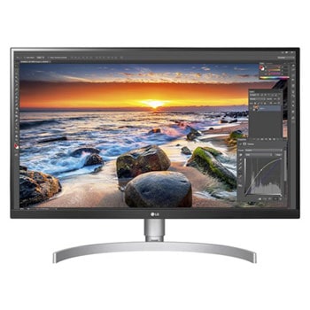 27" HDR10 IPS UHD 4K Monitor (3840x2160) with USB Type-C™, HDCP 2.2 Compatible, MAXXAUDIO, Acrline Stand & 3-Side Virtually Borderless Display1