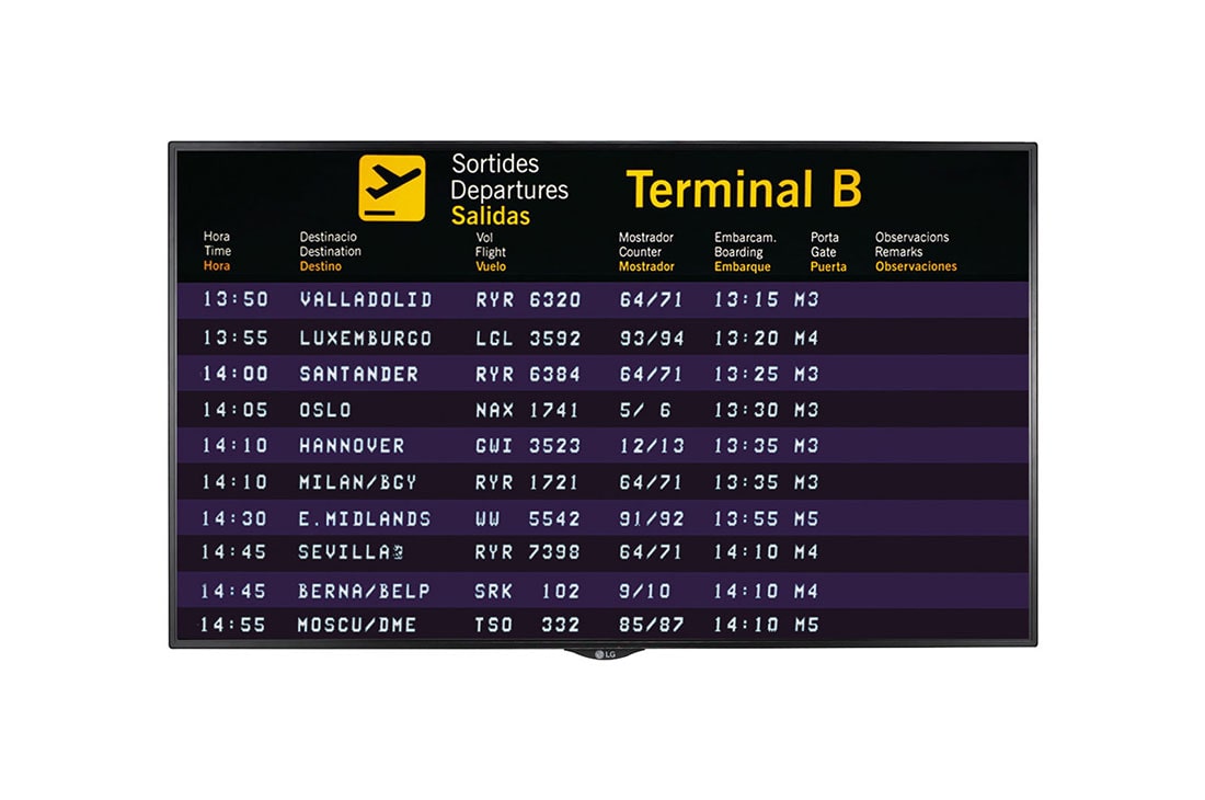 42” SH7DB-M Series 7.4mm Bezel FHD Digital Signage | LG US 42” SH7DB-M Series 7.4mm Bezel FHD Digital Signage | LG US