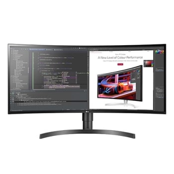 34" IPS QHD UltraWide™ Curved Monitor (3440x1440), with HDR10, Dynamic Action Sync, Flicker Safe,  PBP & Dual Controller & MAXXAUDIO1