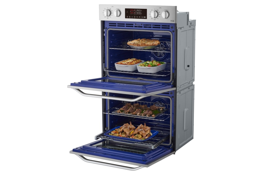 Lg studio lswd307st on sale double wall oven