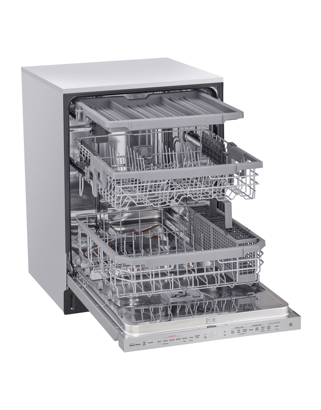 LG LDP6809SS Top Control Smart wifi Enabled Dishwasher with QuadWash