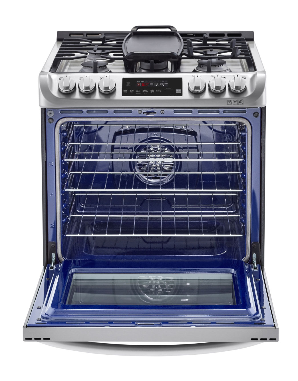 LG LSD4913ST 6.3 cu. ft. Capacity Electric Single Oven Range LG USA