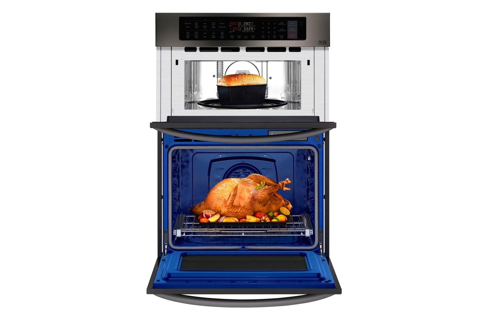 LG LWC3063BD 1.7/4.7 cu. ft. Smart wifi Enabled Combination Double