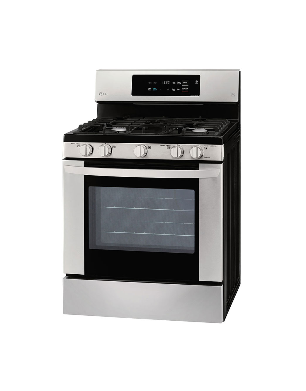 LG LRG3060ST 5.4 cu. ft. Capacity Gas Single Oven Range LG USA