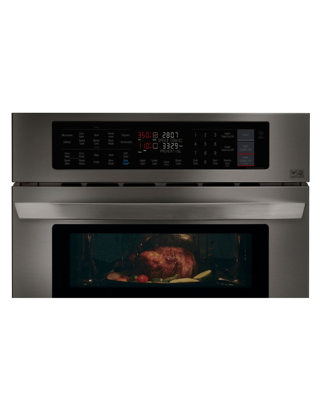 LG LWC3063ST 1.7/4.7 cu. ft. Smart wifi Enabled Combination Double