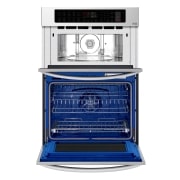 LG 1.7/4.7 cu. ft. Smart wi-fi Enabled Combination Double Wall Oven, LWC3063ST, thumbnail 4