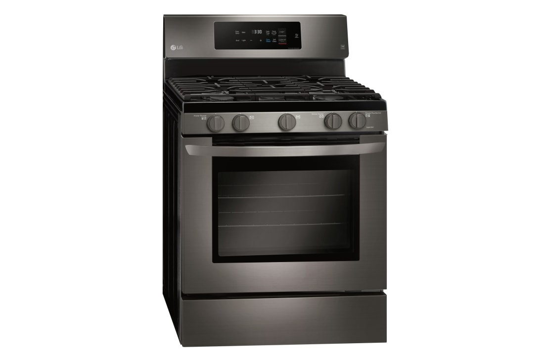 LG 5.4 cu. ft. Gas Single Oven Range with Fan Convection and EasyClean®, LRG3194BD, thumbnail 2
