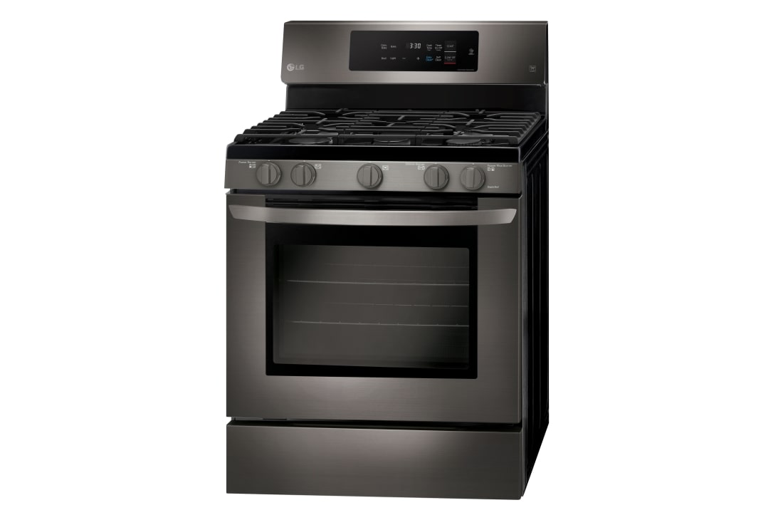 LG 5.4 cu. ft. Gas Single Oven Range with Fan Convection and EasyClean®, LRG3194BD, thumbnail 3