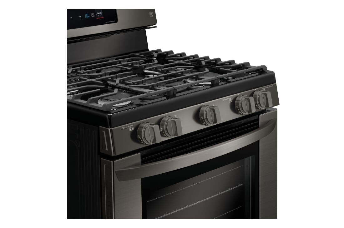 LG 5.4 cu. ft. Gas Single Oven Range with Fan Convection and EasyClean®, LRG3194BD, thumbnail 4