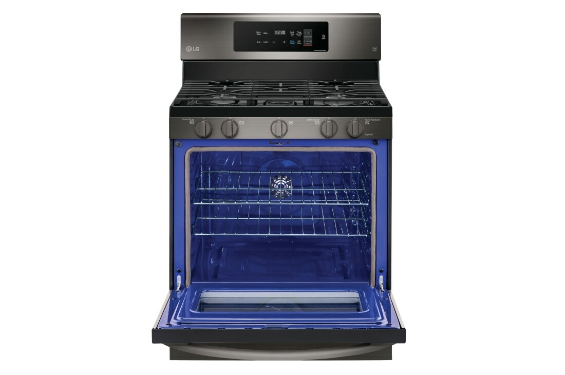 LG 5.4 cu. ft. Gas Single Oven Range with Fan Convection and EasyClean®, LRG3194BD, thumbnail 7