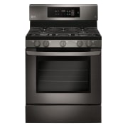 LG 5.4 cu. ft. Gas Single Oven Range with Fan Convection and EasyClean®, LRG3194BD, thumbnail 1
