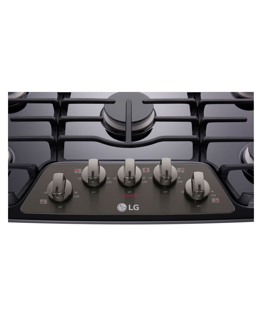 LG LCG3611BD 36 Inch Gas Cooktop LG USA
