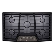 LG 36'' Gas Cooktop with SuperBoil™, LCG3611BD, thumbnail 1