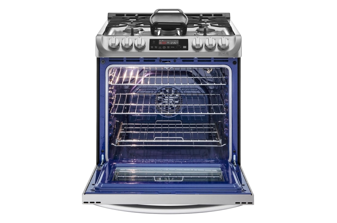 LG 6.3 cu. ft. Smart wi-fi Enabled Gas Single Oven Slide-in Range with ProBake Convection® , LSG4515ST, thumbnail 5