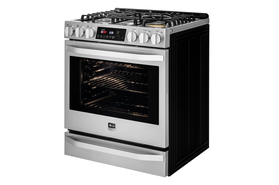 LG STUDIO 6.3 cu. ft. Smart wi-fi Enabled Gas Slide-in Range with ProBake Convection®, LSSG3017ST, thumbnail 3