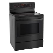 LG 6.3 cu. ft. Electric Single Oven Range with True Convection and EasyClean®, LRE3194BM, thumbnail 2