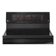 LG 6.3 cu. ft. Electric Single Oven Range with True Convection and EasyClean®, LRE3194BM, thumbnail 4
