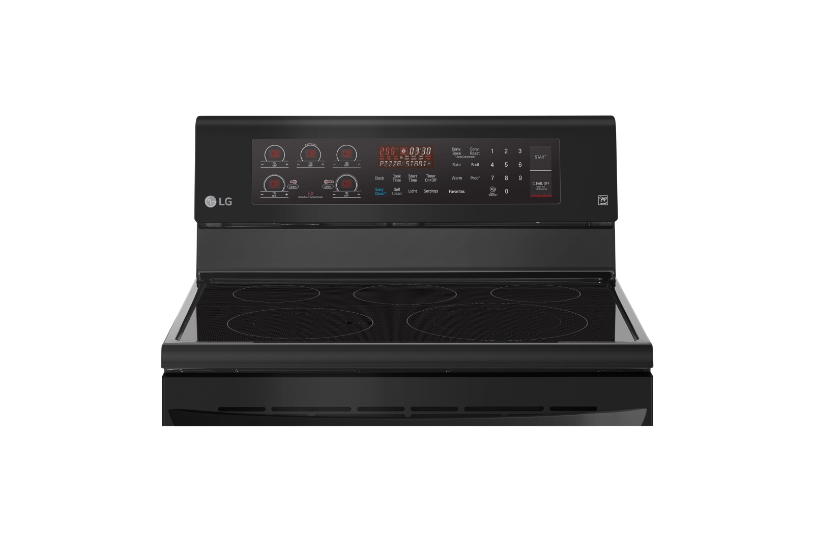LG LRE3194BM 6.3 cu. ft. Capacity Electric Single Oven Range LG USA