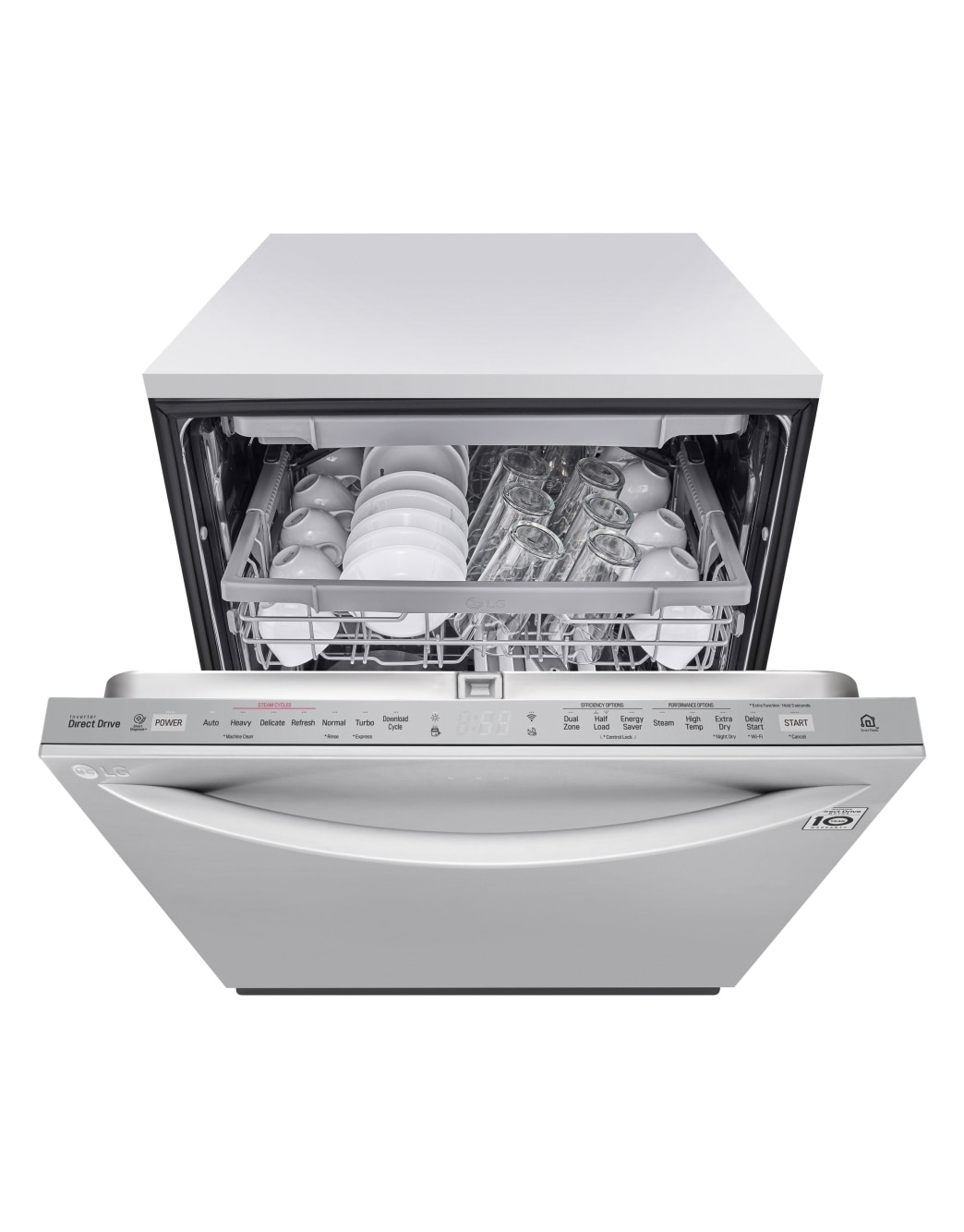 LG LDT6809SS Top Control Smart wifi Enabled Dishwasher with QuadWash