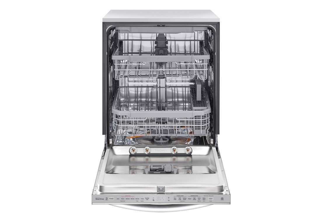 LG Top Control Smart wi-fi Enabled Dishwasher with QuadWash™ and TrueSteam®, LDT6809SS, thumbnail 5