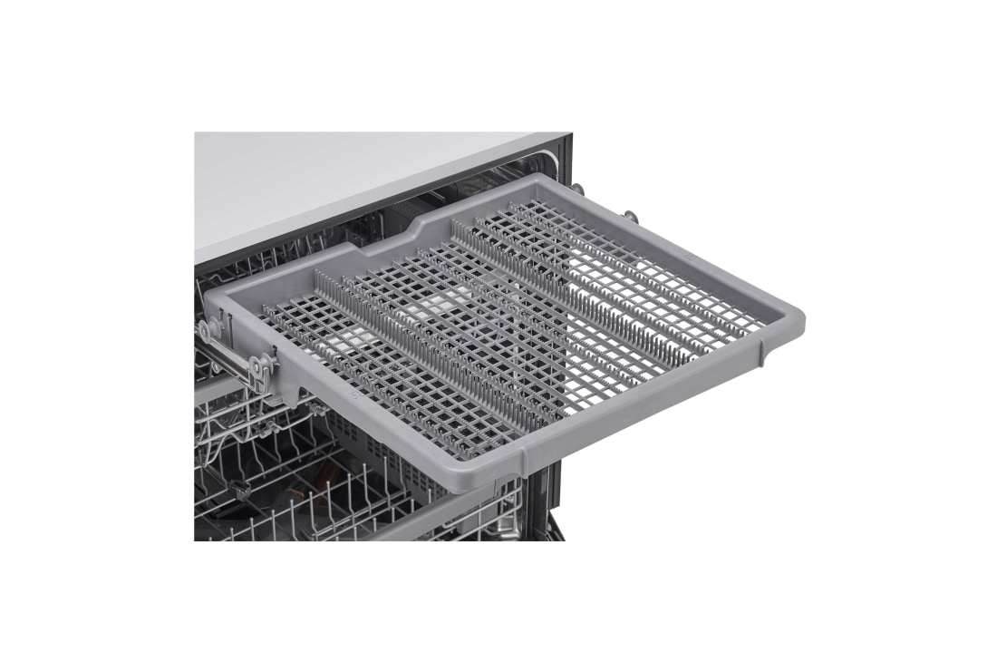 LG Top Control Smart wi-fi Enabled Dishwasher with QuadWash™ and TrueSteam®, LDT6809SS, thumbnail 9